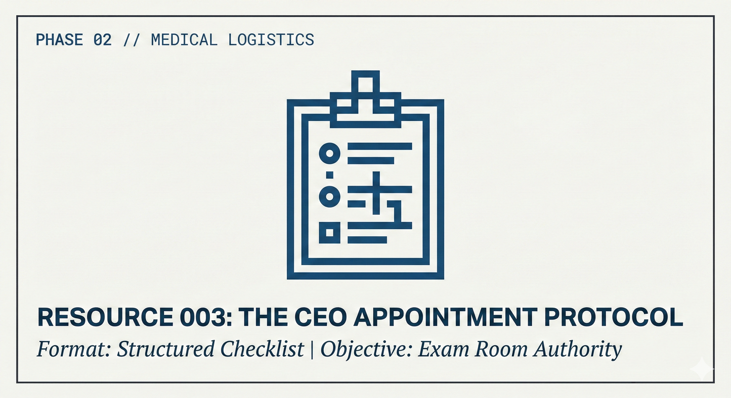 RESOURCE 003 // THE CEO APPOINTMENT PROTOCOL