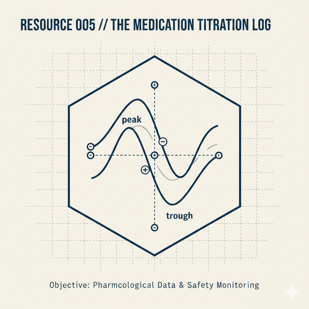 RESOURCE 005 // THE MEDICATION TITRATION LOG